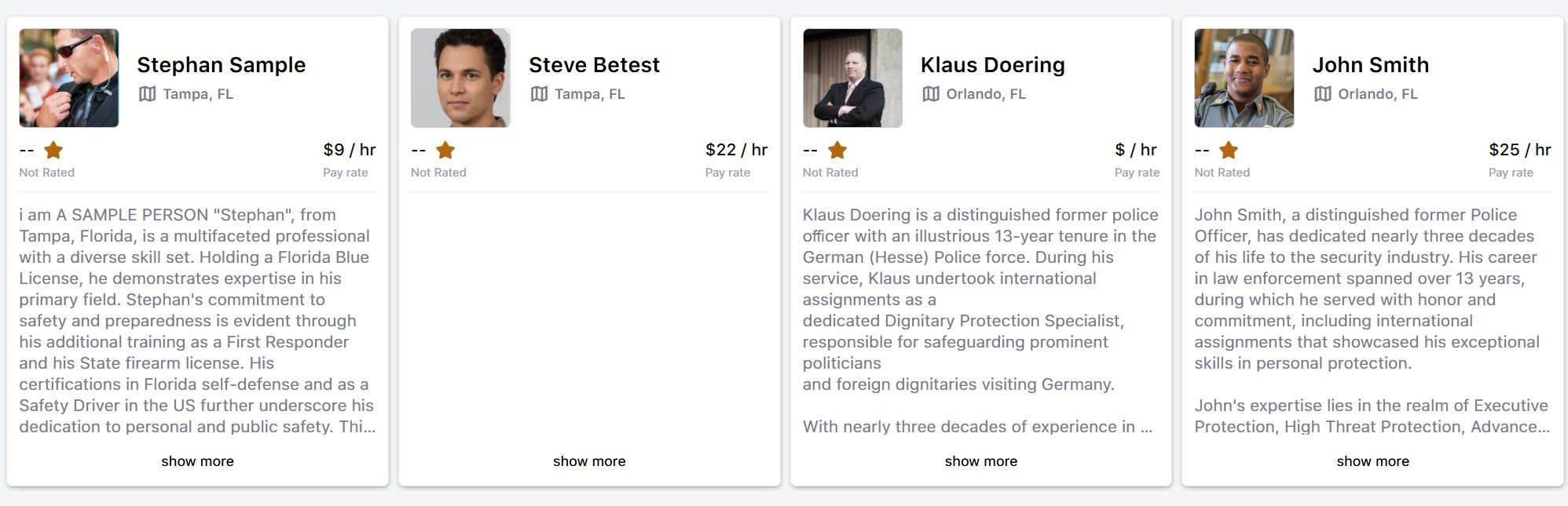 Featured Agents Carousel
